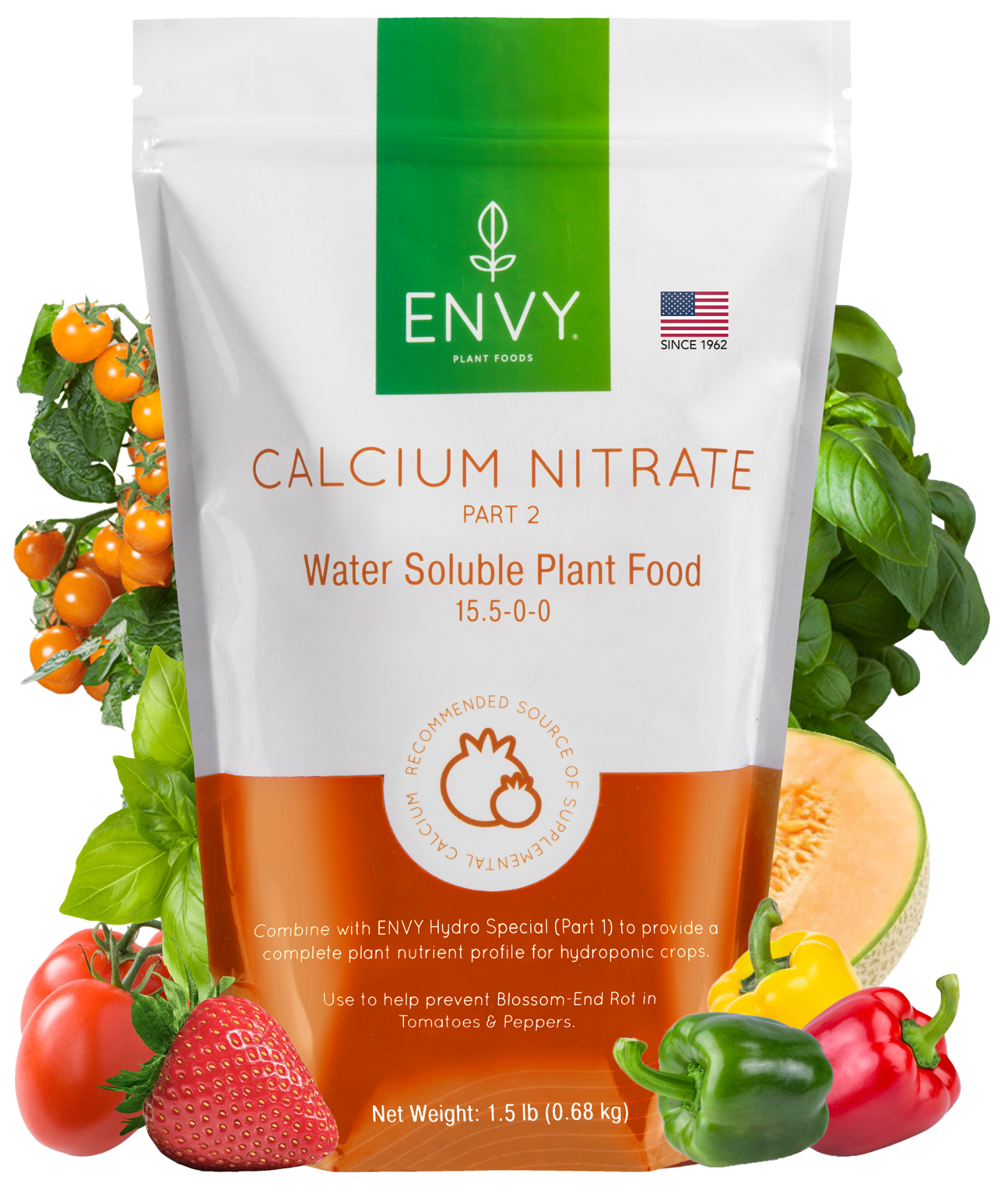 plant calcium fertilizer ENVY Calcium Nitrate