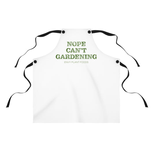 Gardening Apron - "Nope Can't Gardening" - Perfect for Getting Dirty in the Garden