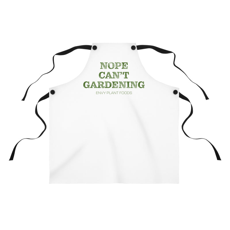Gardening Apron - "Nope Can't Gardening" - Perfect for Getting Dirty in the Garden
