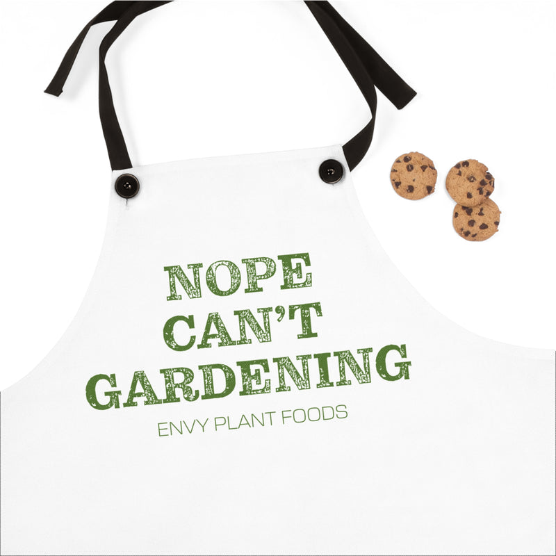 Gardening Apron - "Nope Can't Gardening" - Perfect for Getting Dirty in the Garden