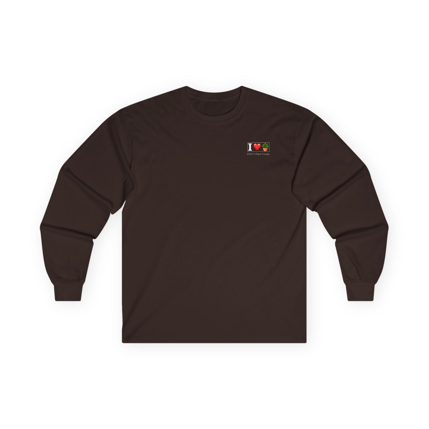 Long Sleeve T-Shirt | "I LOVE PLANTS" | Soft Cotton - Unisex