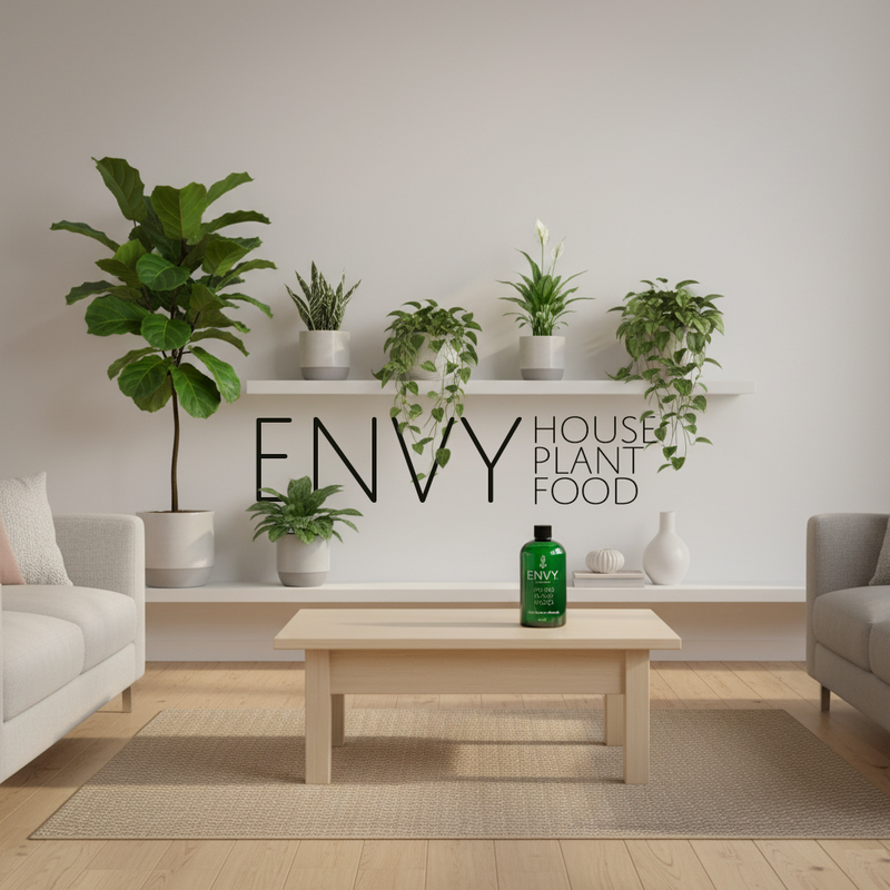 ENVY House Plant Food – Advanced Liquid Fertilizer for Indoor Plants – All-Purpose One-Part Formula