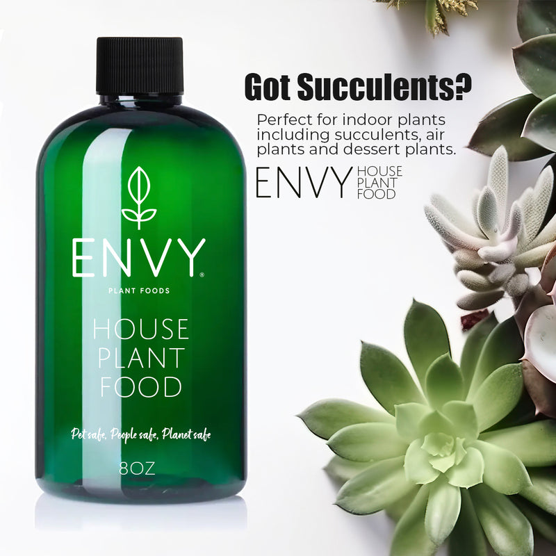 ENVY House Plant Food – Advanced Liquid Fertilizer for Indoor Plants – All-Purpose One-Part Formula