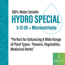 Load image into Gallery viewer, ENVY Hydro Special - Water-Soluble Plant Food - Part 1
