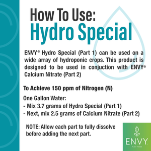 ENVY Hydro Special - Water-Soluble Plant Food - Part 1