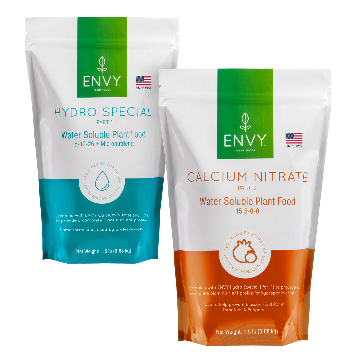 ENVY Veggie & Herb Combo - Hydroponic Fertilizer Part 1&2