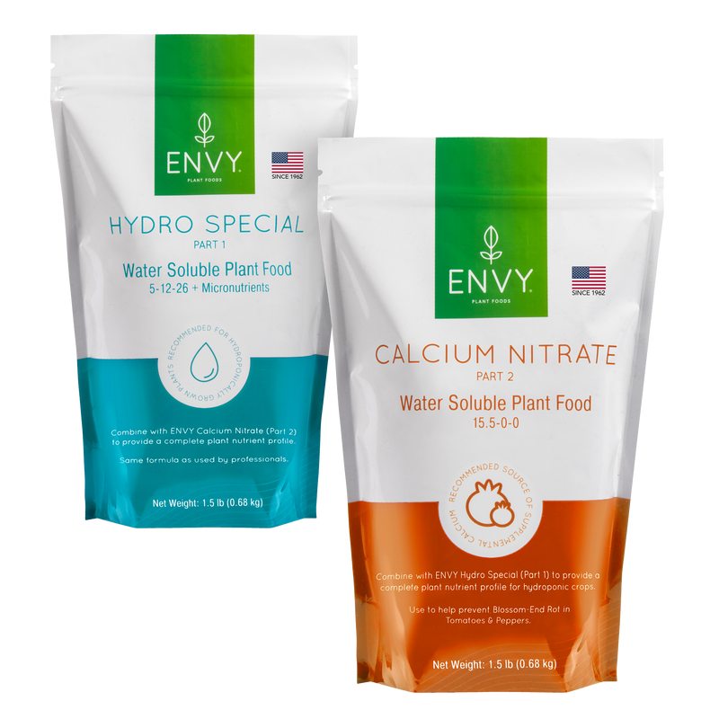 ENVY Veggie & Herb Combo - Hydroponic Fertilizer Part 1+2