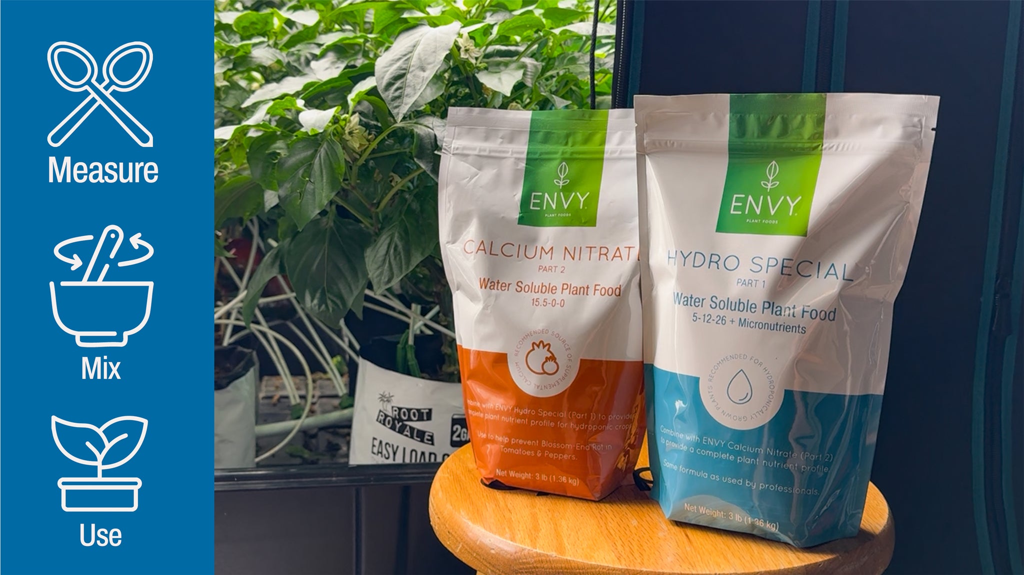 How to mix hydroponic fertilizer ENVY Hydro special