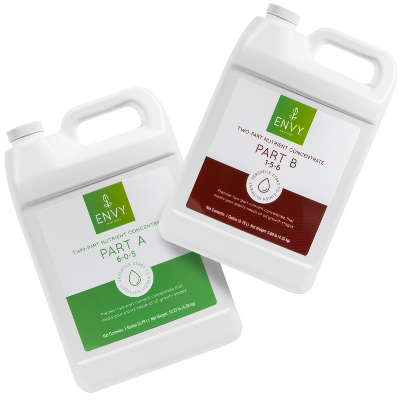 ENVY Liquid Plant Food, 2-Part, Combo Pack A&B