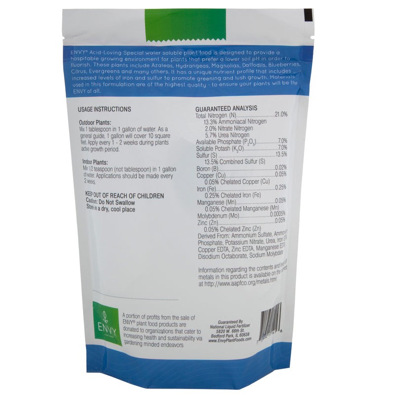 ENVY Acid-Loving Special, Water-Soluble Plant Food
